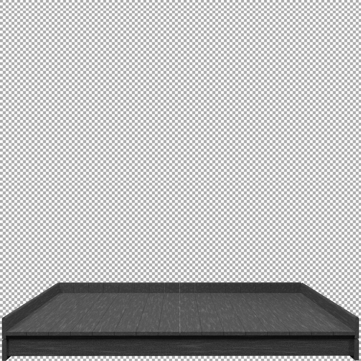PSD beautiful wood board 3d render for design
