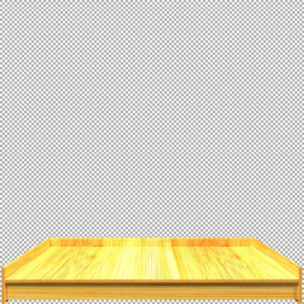 PSD デザインのための美しい木の板の3dレンダリング