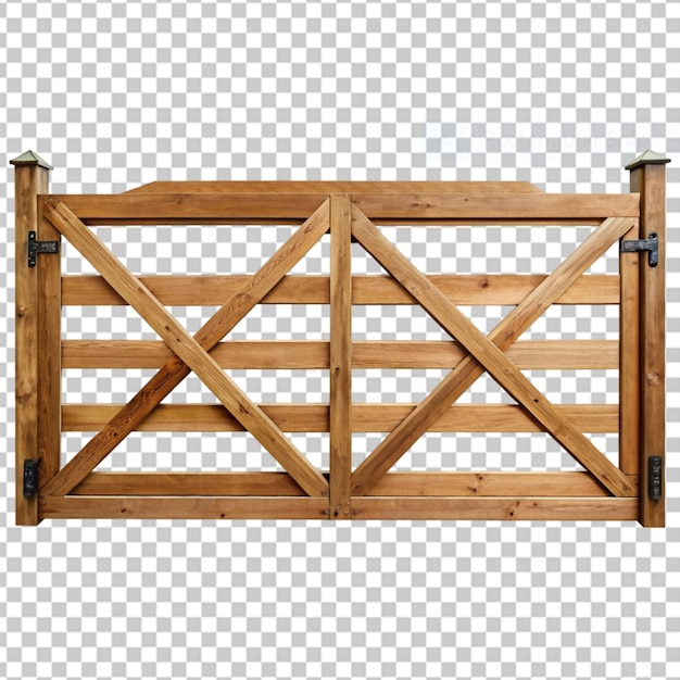 PSD bella porta di legno png