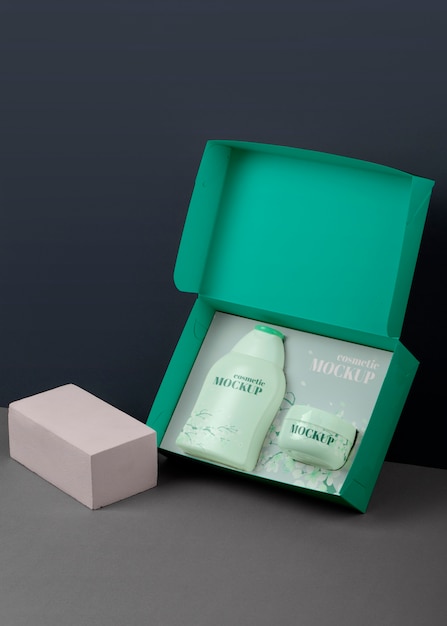 Beauty box mockup design