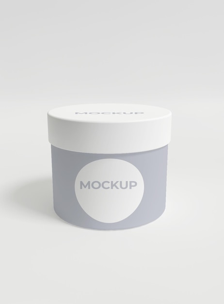 Mockup di prodotti cosmetici di bellezza