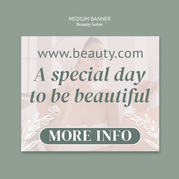 beauty salon template design