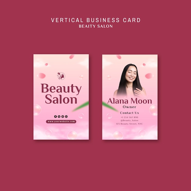 beauty salon template