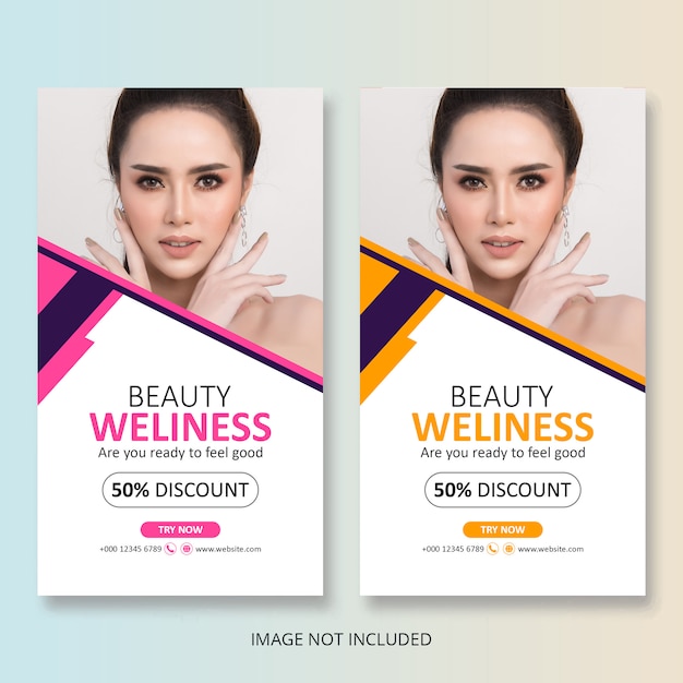 PSD beauty weliness template