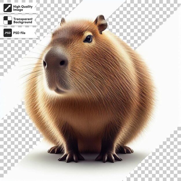 PSD a beaver with a picture of a rat on it