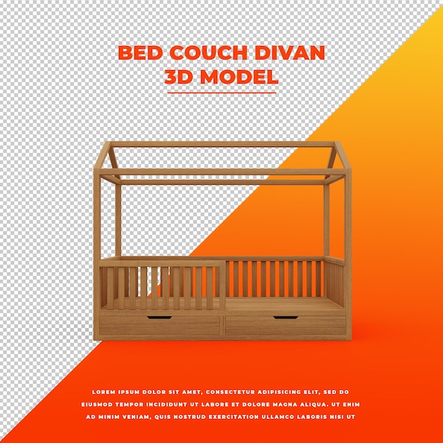 Bed bank divan