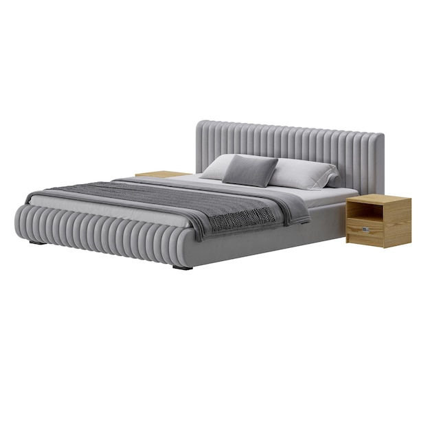 a bed colorful design bed no background different design png white background isolated abstract 3d model