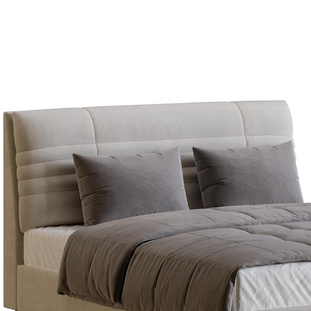 a bed colorful design bed no background different design png white background isolated abstract 3d model