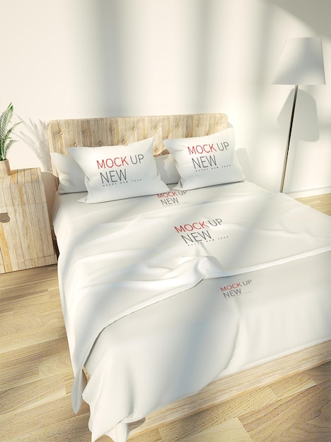 PSD bed mockup