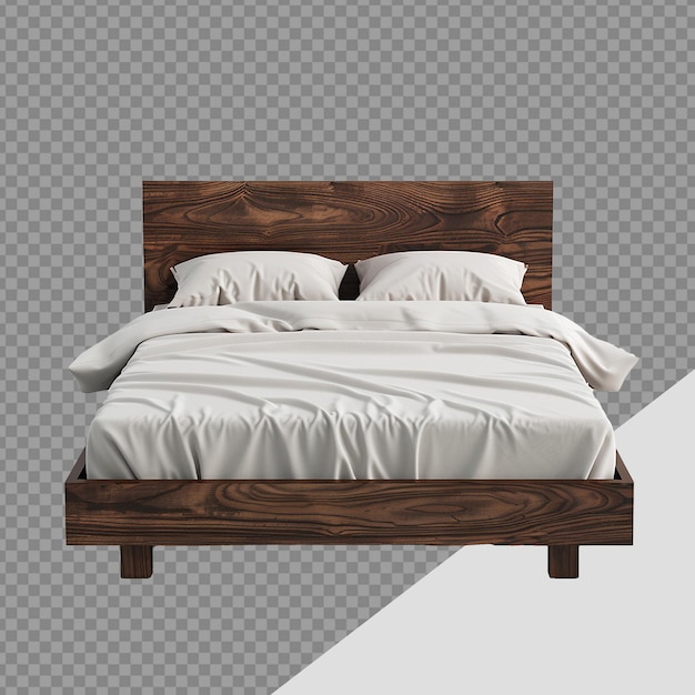 PSD bed png изолирован на прозрачном фоне