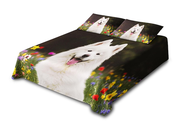 PSD bed sheet mockup
