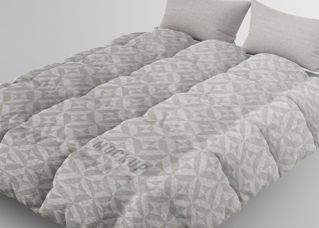 PSD bedding set mockup design