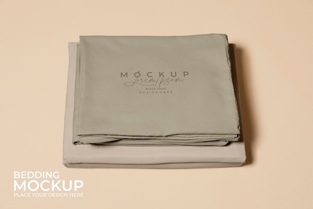 PSD bedding set mockup design