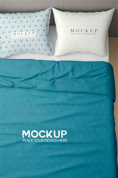 Bedding set  mockup