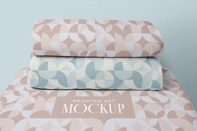 PSD bedding set  mockup