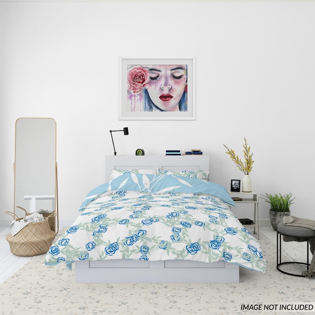 PSD bedroom frame