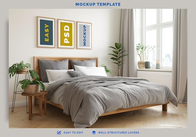 Bedroom Mockup Template