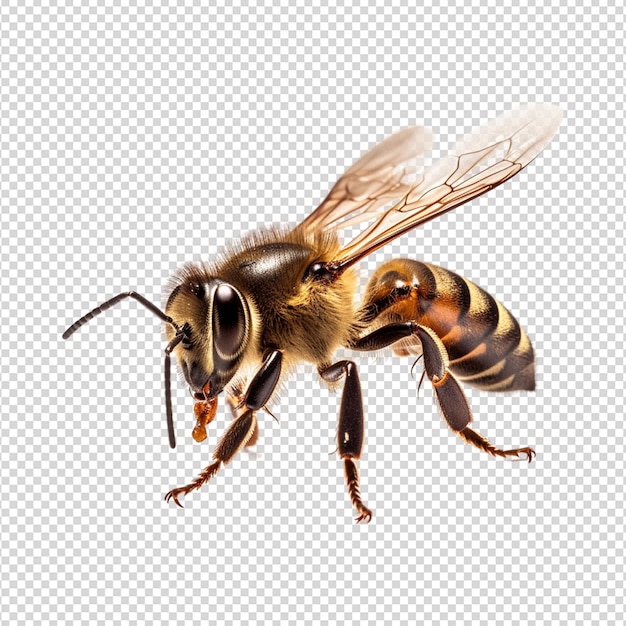 PSD bee pose png