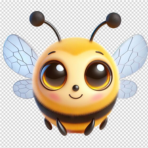 PSD a bee with wings that says quot bumble quot on it