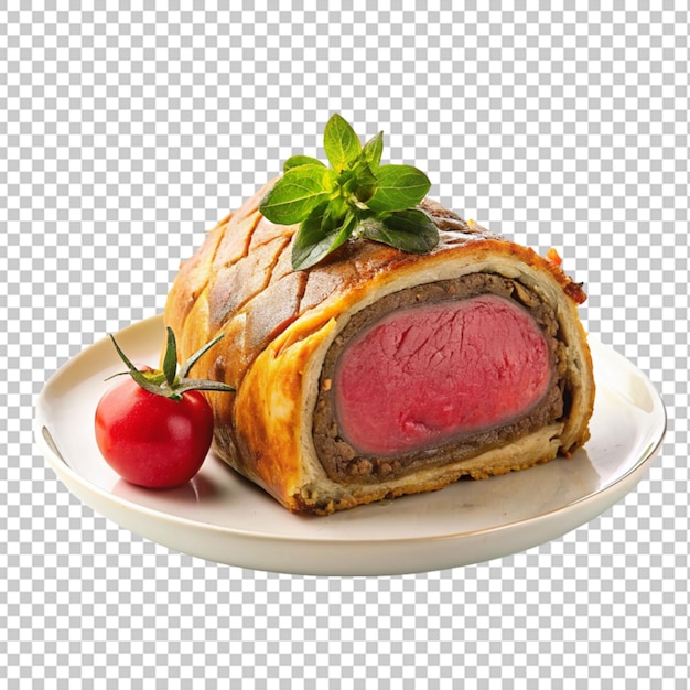 PSD beef wellington transparent background