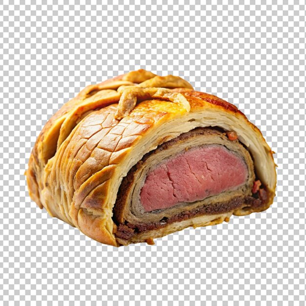 PSD beef wellington transparent background