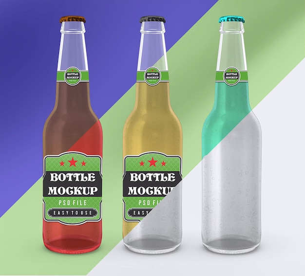 Beer Bottle Mock up