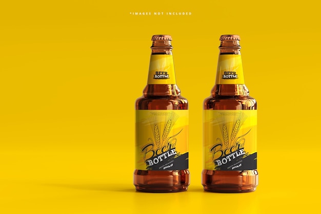 Beer Bottle Mockup