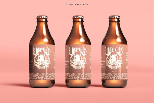 Beer Bottle Mockup