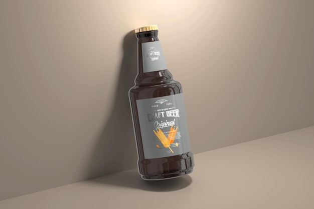 Beer Bottle Mockup