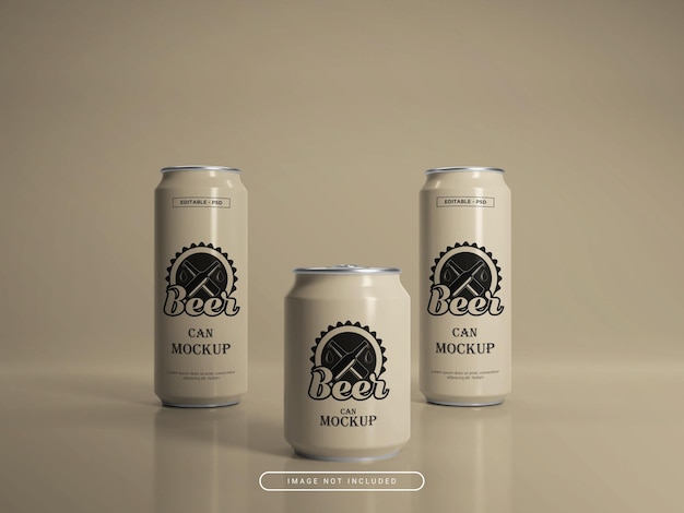 La birra può mockup