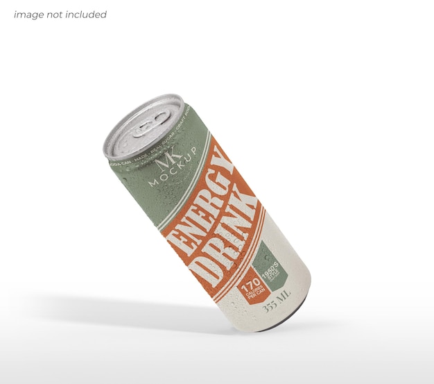 beer can mockup