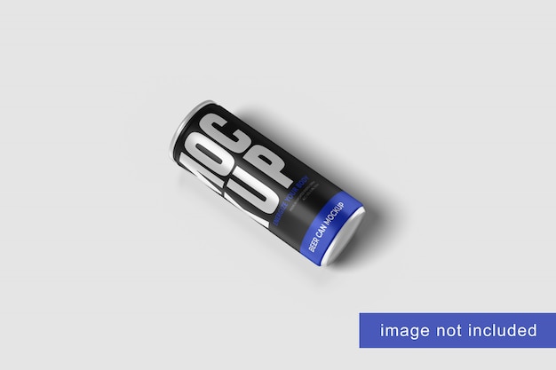 PSD beer can mockup