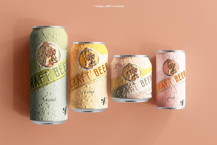 맥주 캔 모형
