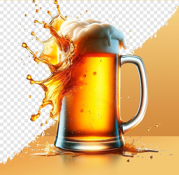 PSD beer glass