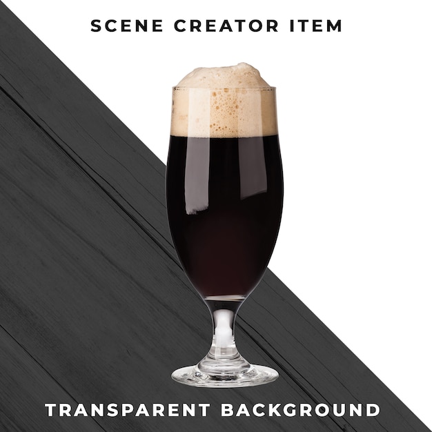 Beer transparent psd