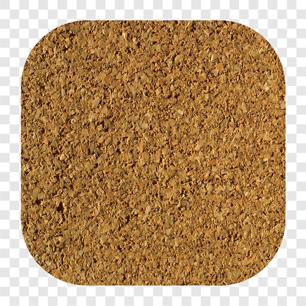 Beermat doorzichtig