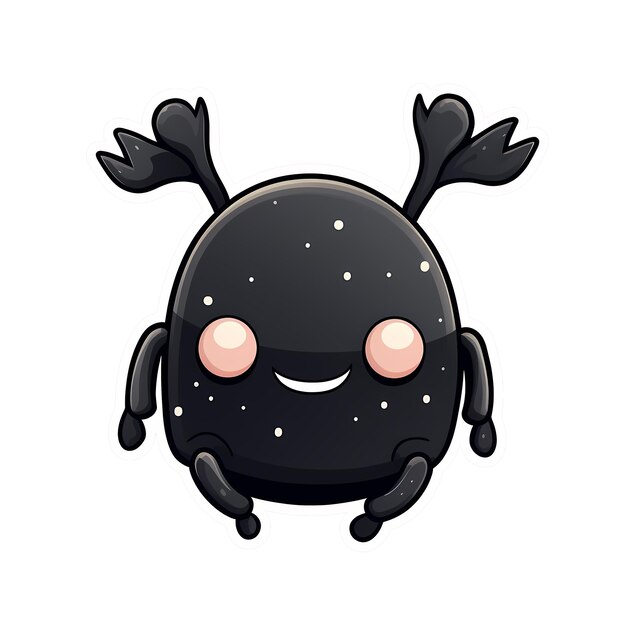 Beetle Kawaii Naklejka Png Przezroczysty Plik