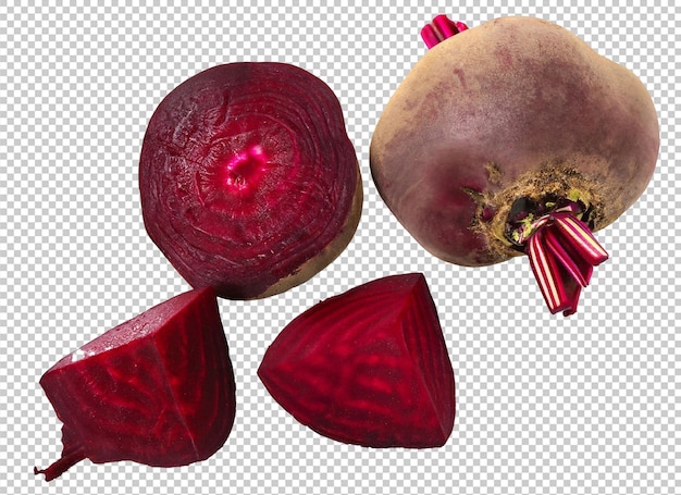 Beetroot on alpha layer