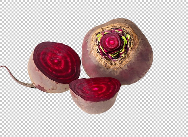 Beetroot on alpha layer