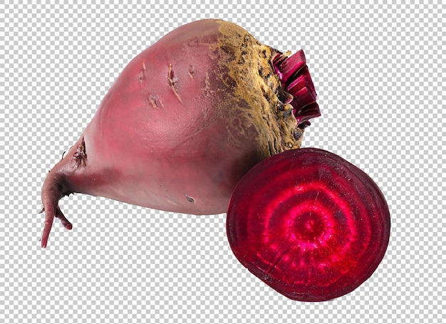 Beetroot on alpha layer