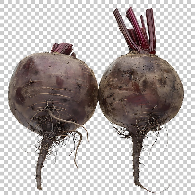 PSD beetroot vegetable isolated png with transparent background