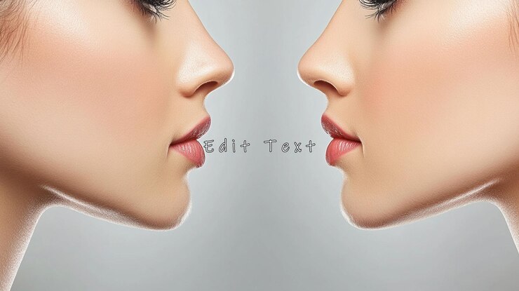 PSD before after cosmetic chin augmentation