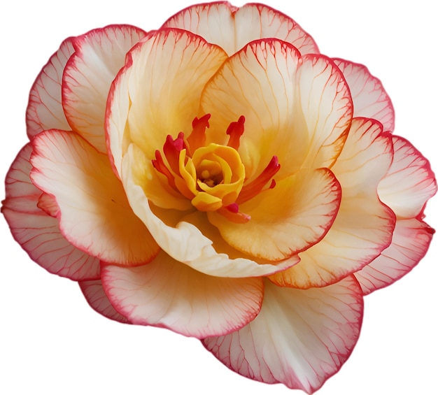 Begonia clipart een schattig begonia bloem icoon