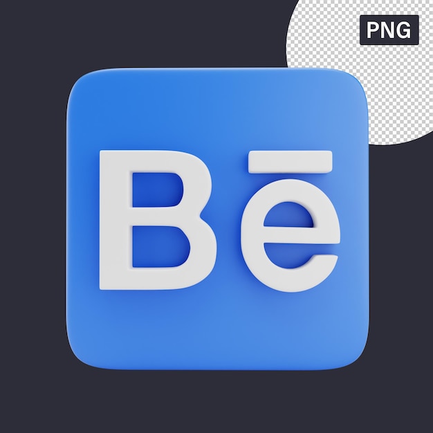 PSD behance 로고