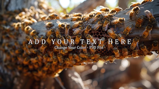 PSD behavior of bees