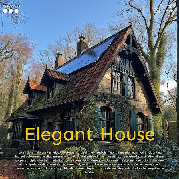 PSD una casa belga con pannelli solari