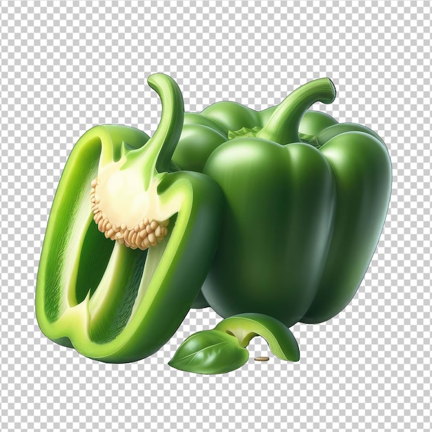 PSD bell pepper allure png