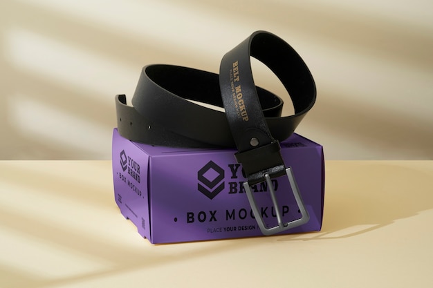 Premium PSD | Belt mockup design