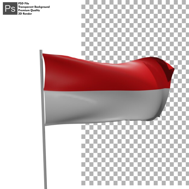 PSD bendera ndonesia