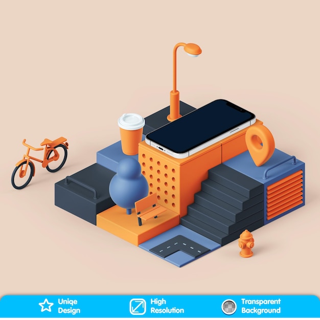 Bento 3D Design Улицы